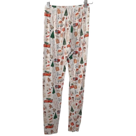 Bestaroo Bamboo Pajamas Set Kids 8 Christmas Eve PJs Long Sleeve Holiday Santa - Picture 6 of 7